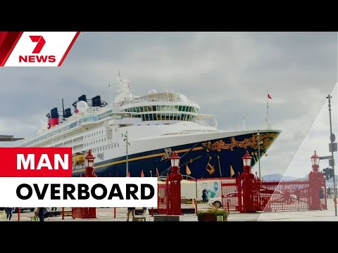 Thumbnail for Disney Wonder caught up in tragedy after man lost at sea | 7NEWS