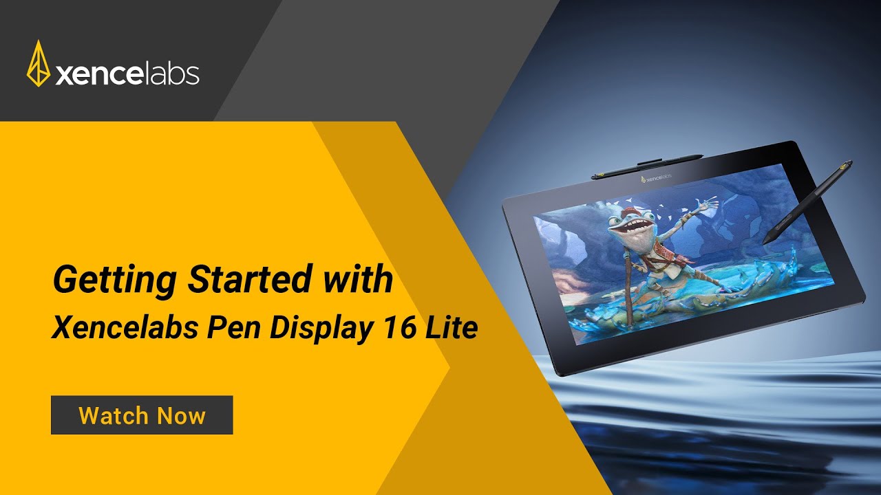 Pen Display 16 Lite Tutorial Videos