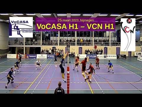 2023-03-25 VoCASA H1 - VCN H1 (samenvatting 9 min) Eredivisie Heren Volleybal