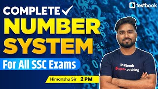 Complete Number System for All SSC Exams | Number System for SSC CGL,CHSL,STENO,CPO | Himanshu Sir
