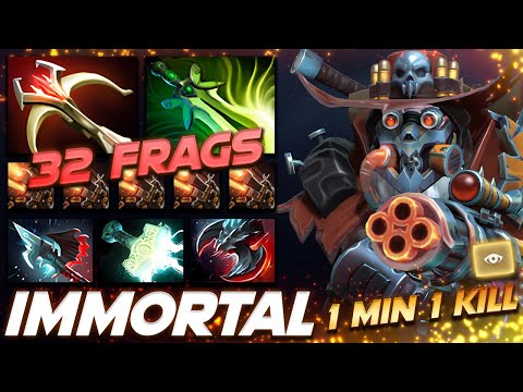 Sniper Dead Shot 1 MIN 1 KILL - Dota 2 Pro Gameplay [Watch & Learn]