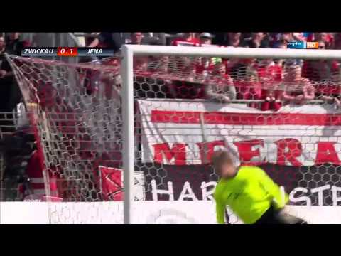 24.Spieltag RL Saison 14/15 FSV Zwickau - FC Carl Zeiss Jena