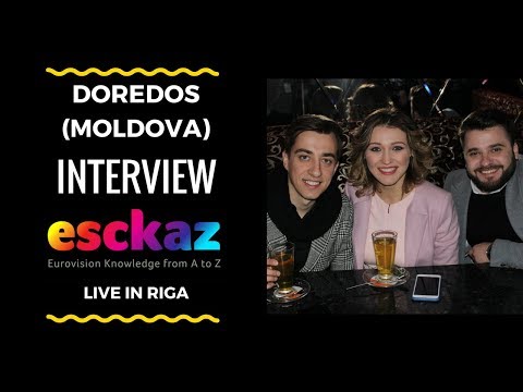 ESCKAZ in Riga: Interview with DoReDos (Moldova) English