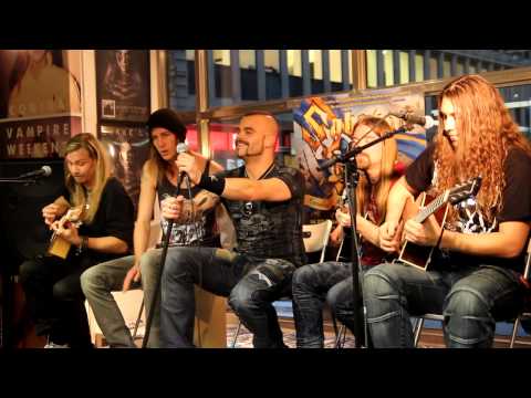Sabaton live Acoustic at Bengans, Stockholm - Entire Event