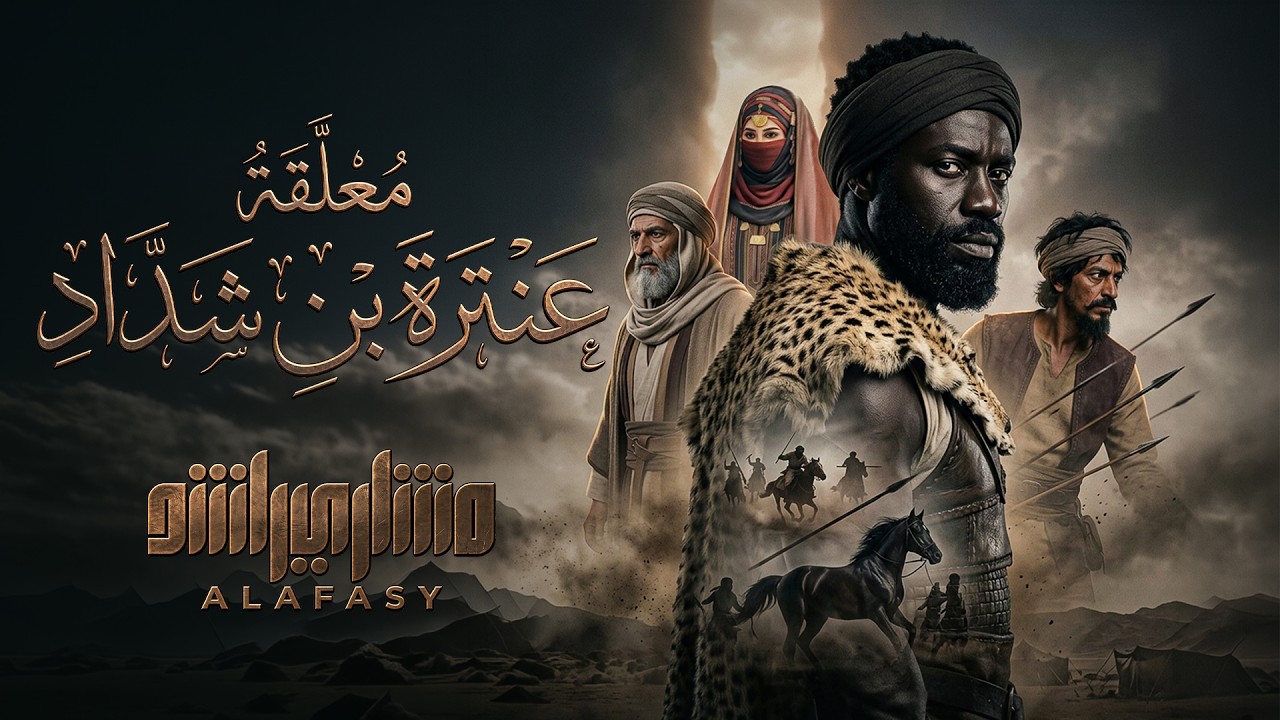 معلقة عنترة بن شداد ( النص المحقق ) | مشاري راشد العفاسي Antarah Mishary Alafasy 