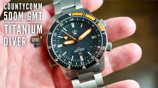 CountyComm Maratac Alto Mare Automatic GMT Dive Watch 500M Review