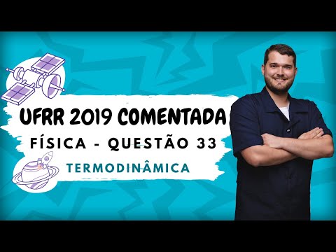 UFRR 2019 - Física - Q. 33 | Uma máquina termodinâmica passa por 4 (quatro) | Profº Italo Malinowski