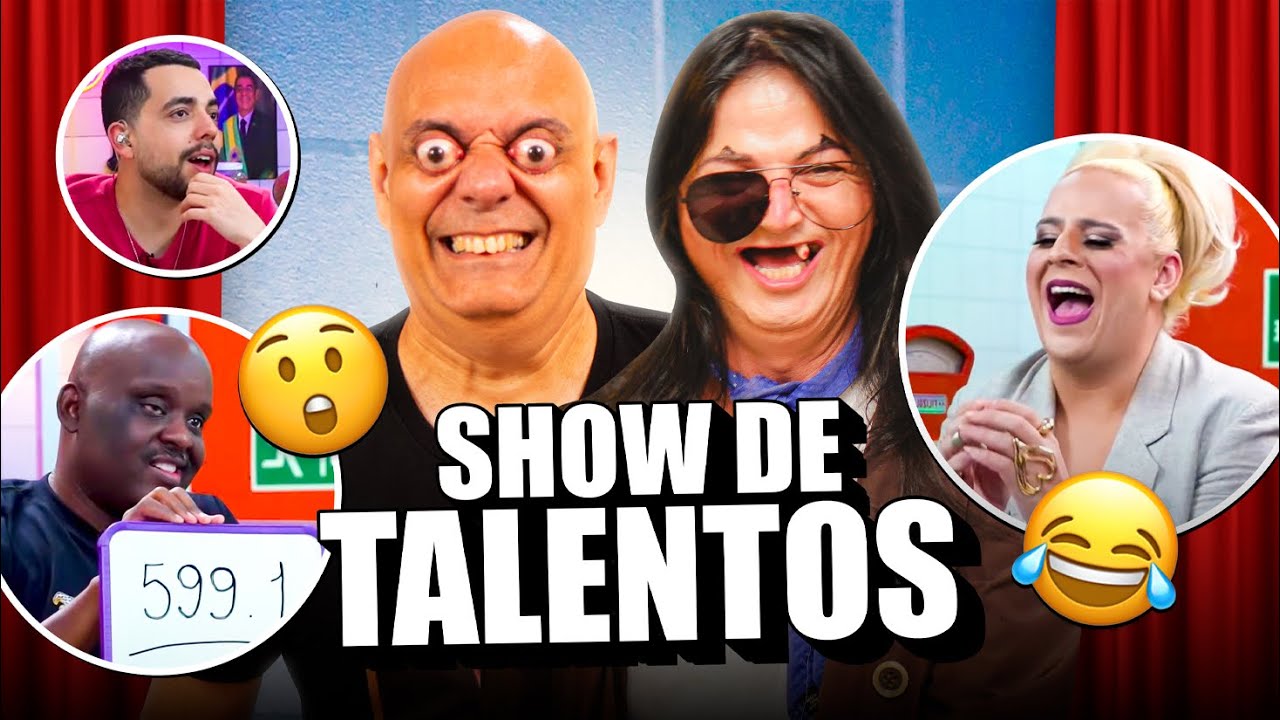 QUAL É O TALENTO MAIS BIZARRO? CHARLES HENRIQUEPEDIA, RODRIGO APRESENTADOR E LUCAS SELFIE AVALIAM!