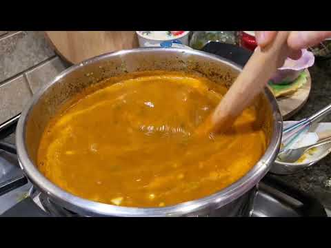 Moroccan traditional harira soup recipe.  الحريرة الأصيلة لرمضان