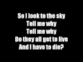 The Dead Can't Testify - Billy Talent [LYRICS]