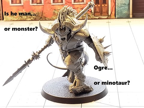 WarCry: Ogroid Myrmidon unboxed and built!