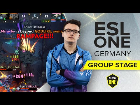 Team Nigma - ESL One Germany Group Stage Highlights