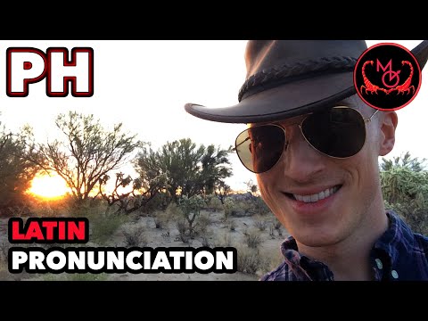 How to Pronounce Latin (Letters PH) / De Latine Pronuntiando (PH Digramma)