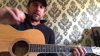 Let You Down-Guitar Tutorial-Dave Matthews Band