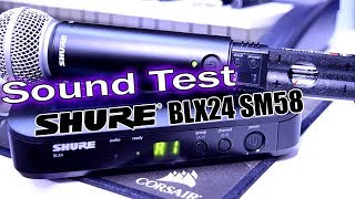 Video thumbnail for Shure BLX24/SM58 Wireless Sound Test  IS IT GOOD? My Thoughts by Tek Overclocked