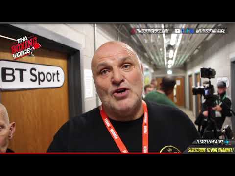 ?Tyson Fury Father John Fury Opens up on Deontay Wilder Altercation and Wilder Disrespected His SON
