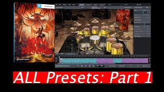 Video thumbnail for Toontrack Death & Darkness SDX: ALL Presets (Part 1, "Death" library) by Mike Luke