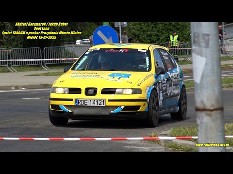 Andrzej Kaczmarek/Jakub Kubat -Seat Leon- Sprint TARGUM o puchar Prezydenta Miasta Mielca 13-07-2025
