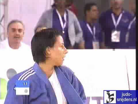Judo 2009 Abu Dhabi: Anett Meszaros (HUN) - Tomoe Ueno (JPN) [-70kg] final.