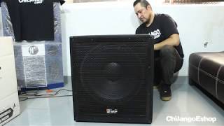 SUBWOOFER AMPLIFICADO 18 SUB500 CHILANGOESHOP