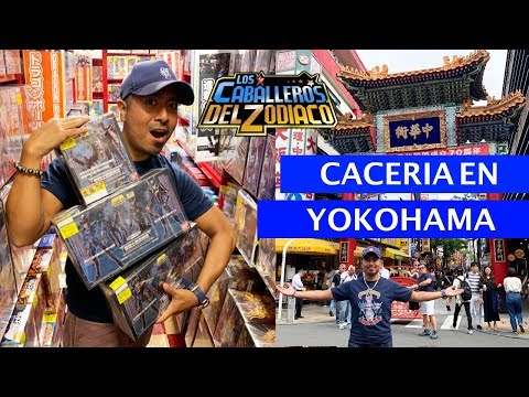 BUYING SAINT SEIYA FIGURES MYTH CLOTH IN YOKOHAMA | WALKING IN CHINATOWN WITH JAPAN GEEK
