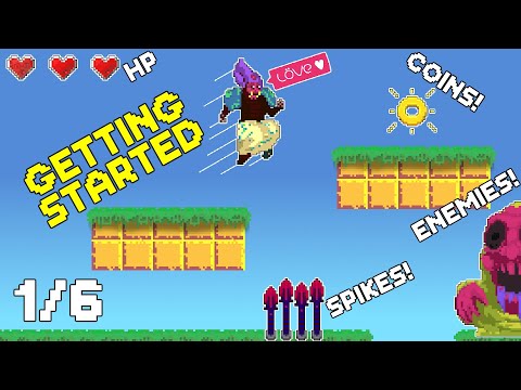 How To Make A PLATFORMER GAME - The Map (Love2D) 1/6