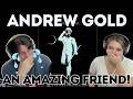 ANDREW GOLD Thank You For Being A Friend FIRST TIME COUPLE REACTION