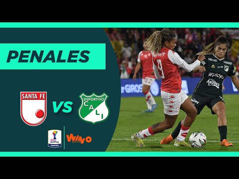 Santa Fe vs. Cali (Penales) | Liga Femenina BetPlay Dimayor 2022 | Semifinales - Vuelta