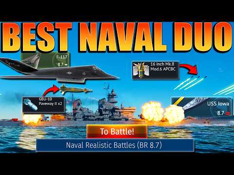USS IOWA & F-117: The BEST Naval Duo