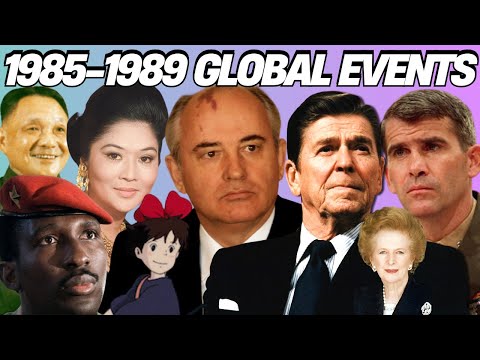 The End of The 80s | Global Events 1985-1989