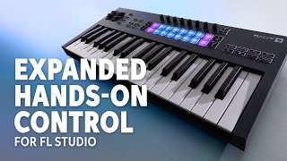Video thumbnail for Novation FLkey 37 Keyboard Controller Demo by Sweetwater