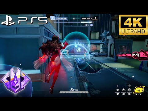 Marvel Rivals Scarlet Witch Competitive Gameplay- Convoy on Midtown (PS5 4K)