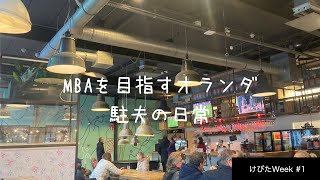 【Vlog】MBAを目指すオランダ駐在夫の日常