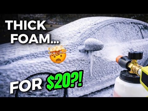 BEST Foam Cannon for Car Wash (Under $25!)