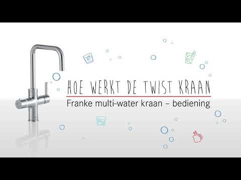 Franke multi-water kraan - Hoe werkt de touch kraan - bediening