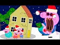 OMG George Pig Turns Into A Giant Zombie Monster Peppa Pig Funny Animation