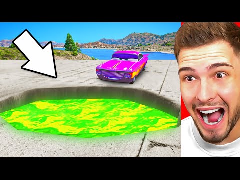 AUTOS vs. SCHLAGLÖCHER CHALLENGE in GTA 5!