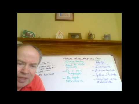 Nature of an Accounting Class