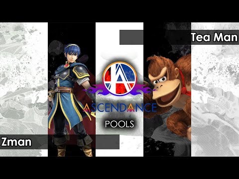 Smash 4: Zman (Marth) V Tea Man (Donkey Kong) - Ascendance 76 Tournament SSB4
