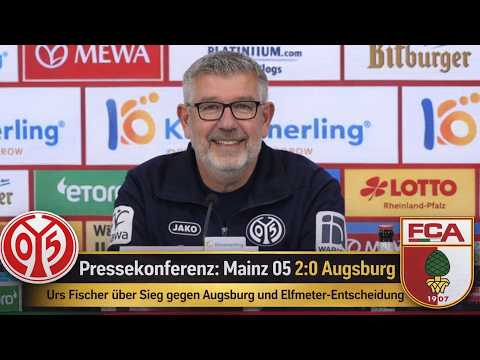 Urs Fischer at the press conference after the victory | Mainz 05 2:0 Augsburg | Bundesliga