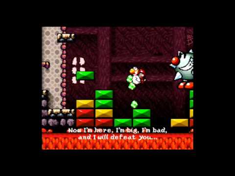 Yoshi's Island fortress boss theme with lyrics