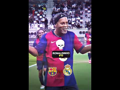 Barcelona legends vs Real Madrid legends #footballshorts #football #realmadrid