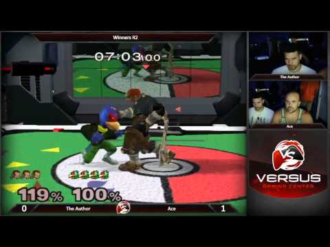 06/04/15 Versus Weekly Melee - The Author (Falco) vs Ace (Ganon)