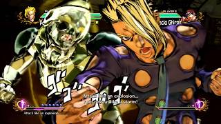 JoJo's All Star Battle: Pannacotta Fugo Move Set - HD