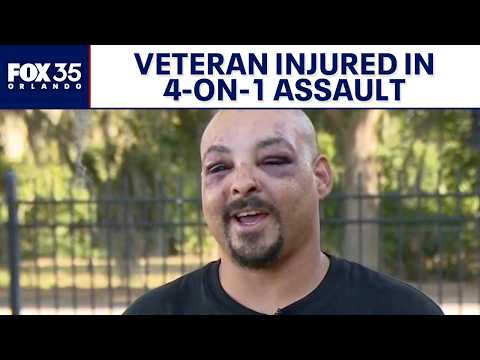 Army veteran injured in 4-on-1 assault at downtown Orlando smoke shop