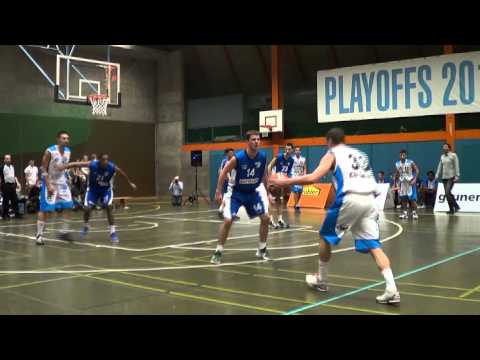 NLB Basketball Playoffs (7.4.13): BC AKA - Villars Basket (Highlights)