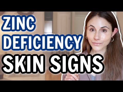 Skin SIGNS OF ZINC DEFICIENCY @DrDrayzday