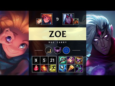 Zoe Carry vs Varus - EUW Master Patch 25.S1.2