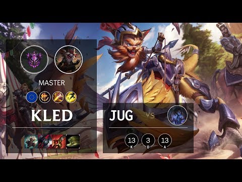 Kled Jungle vs Sylas - EUW Master Patch 10.10