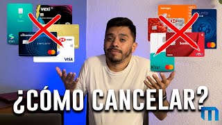 ❌CÓMO CANCELAR TARJETA DE CRÉDITO❌ - [CANCELAR TARJETA DE DEBITO] BBVA NU  NANOPAY BANAMEX SANTANDER